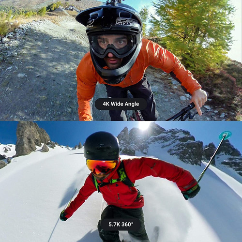 Insta360 One R Twin Edition - Camara De Accion 4k Y Camar