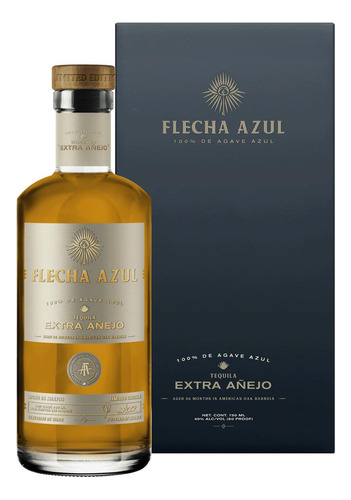 Pack De 2 Tequila Flecha Azul Extra Añejo 750 Ml
