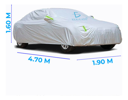Funda Cubierta Impermeable Protector Auto Camioneta 4.7m