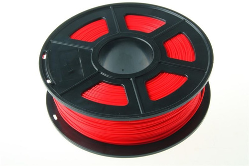 1,75 Mm Pla Impresora 3d Filamento Rojo - Carrete De 1kg (2,