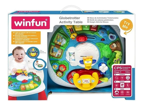 Mesita Infantil Para Bebes Niños Actividades Estimulacion 