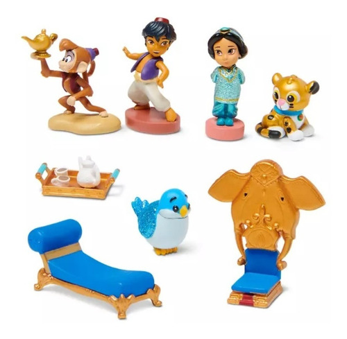 Set Juego Miniatura Palacio Jasmine Disney Animators Littles