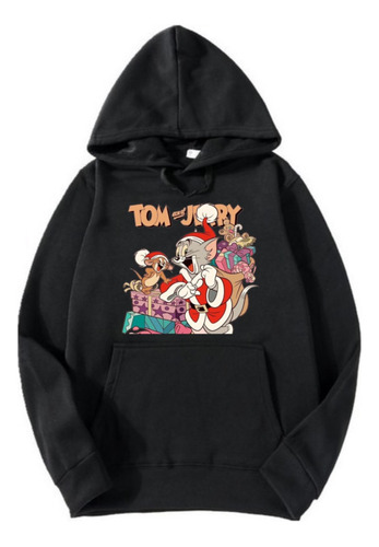 Sudadera Navidad Navideño Tom Y Jerry Regalos