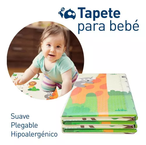 Tapete Para Bebe Tapete De Juegos Para Niños Diseño Plegable Color Jirafa