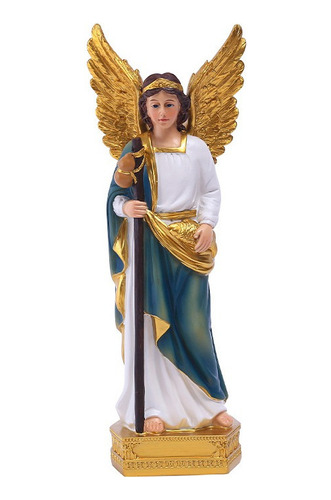 Estatua De San Rafael Arcángel, Decoración Católica