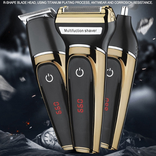 Máquina De Corte De Pelo Surker Multifuncional 3 En 1 Cabell