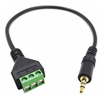 Adaptador De Audio Estéreo 3,5mm Macho A Conector De Video