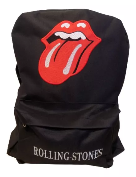 Mochilas The Rolling Stones Cordura Bordadas Que Sea Rock