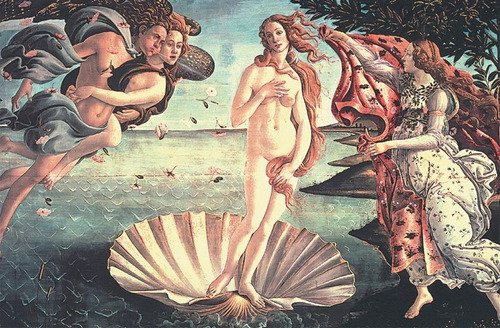100-002 Birth Of Venus Rompecabezas Mini 1000 Piezas Tomax