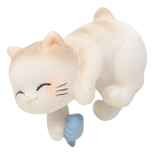 Garden Cat Statue Planter Pot Hanger, Flower Pot Estilo A