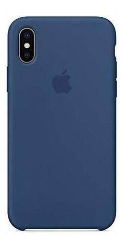 Funda De Silicona Para iPhone X/10 De 5.8 Pulgadas Azul