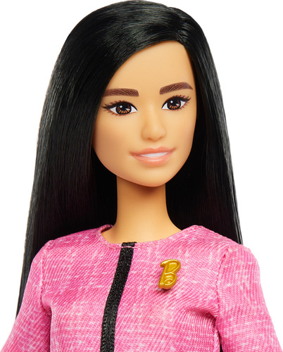 Muñeca Barbie Careers Future Leader Con Pelo Negro Y Acceso.