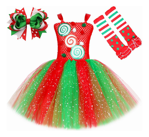 Disfraces De Baile Para Niñas, Fiesta De Navidad, Tutú, Calc