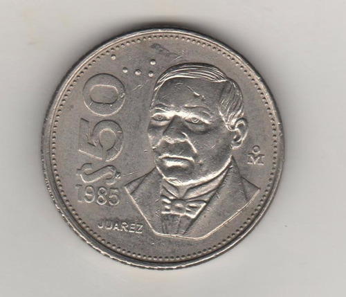 Mexico Moneda De 50 Pesos Año 1985 Km 495 - Excelente