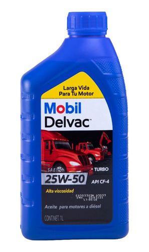 Mobil Delvac 25w50 - Diesel