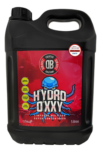 Hydro Oxxy Limpador Multiuso Super Concentrado 5l Dub Boyz