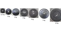Comprar Discos Estandar 40 Kg Para Barras Y Mancuernas De 1 Pulgada