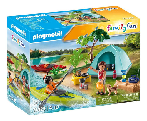 Playmobil Camping Con Kayaks