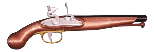 Replica Impresa 3d Pistola Chispa Pirata En 3d