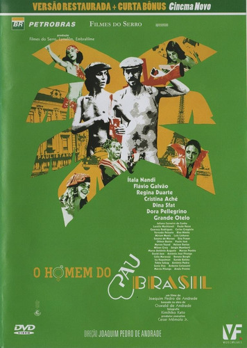 O Homem Do Pau Brasil - Dvd - Juliana Carneiro Da Cunha