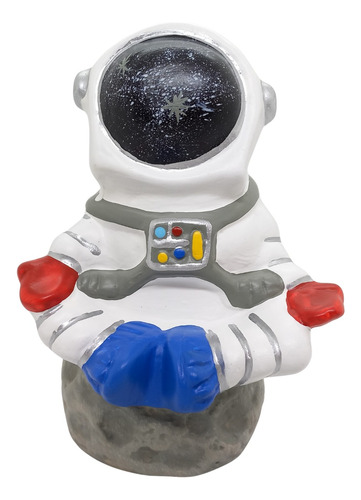 Astronauta Decorativo Cofre Cofrinho Para Moedas Decoração