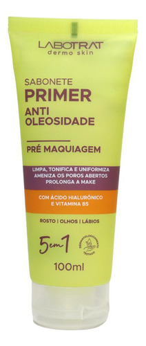 Sabonete Facial Primer Pré Maquiagem Make Labotrat 100ml