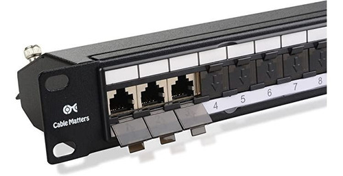 Cable Matters Rj45 110-type 48-port Cat6 patch Panel