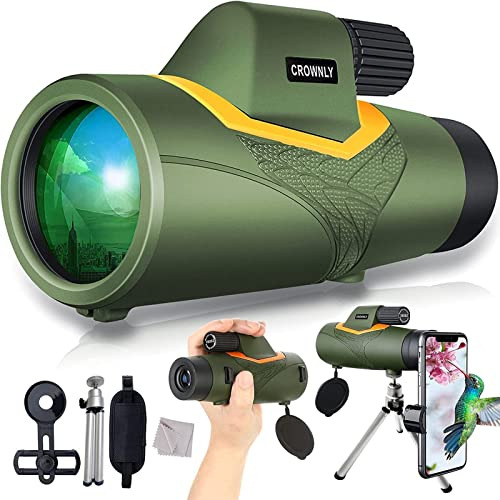 Telescopio Monocular, 16x52 De Alta Potencia Soporte Te...