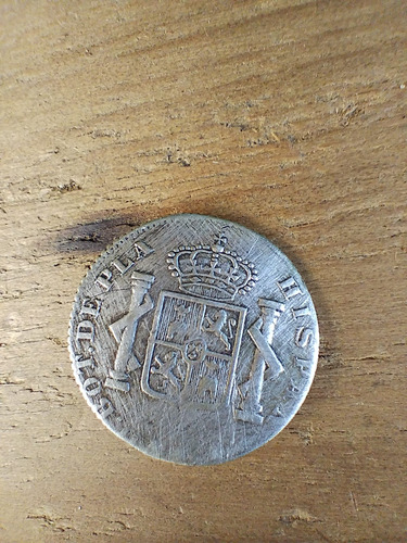 Antiguo Botón De Plata Gauchesco De Platería Anezin. (Usado)