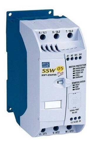 Chave De Partida Soft Starter Weg Ssw05 45a 15/30cv 220/380v