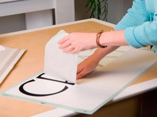 Imagen 3 de 3 de Rollo De Papel De Transfer Lechoso Para Vinil, 92m X 0.61cm