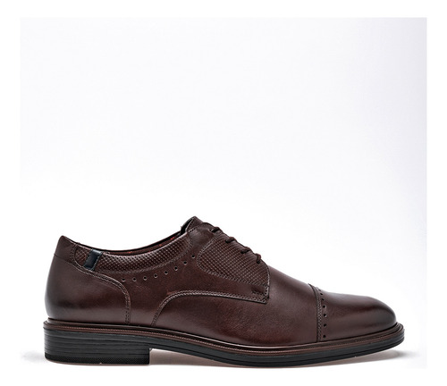 Zapatos Vestir Hombre Flexi Cafe 132-218
