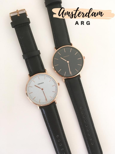 Reloj De Hombre De Cuero Tressa Clyde-c ...amsterdamarg...