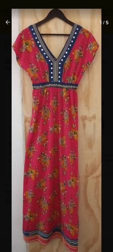 Vestido Largo Rapsodia. Talle S. Nuevo Todas Las Etiquetas.