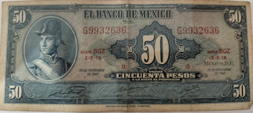 Billetes Mexicanos Antiguos 