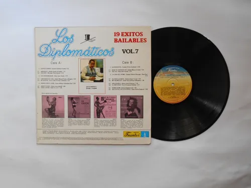 Lp Vinilo Los Diplomaticos 19 Exitos Bailables V7 Col 1986 (Usado)