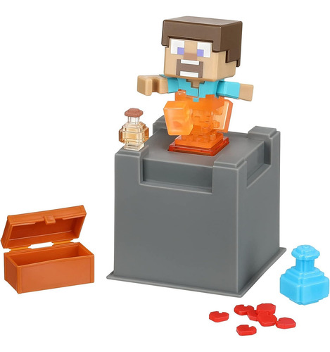 Treasure X Minecraft Nether Quest Mine Personaje Aleatorio