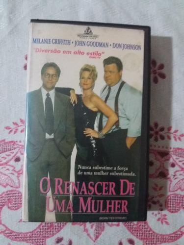 Vhs O Renascer De Uma Mulher ( Legendado) (Usado)