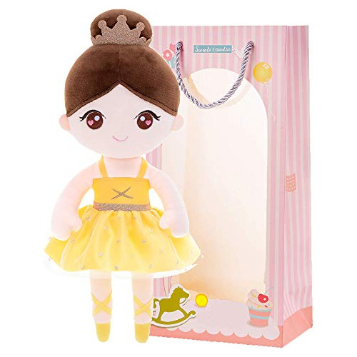 Gloveleya Ballerina Muñecas Baby Girl Regalos Soft Doll Ball