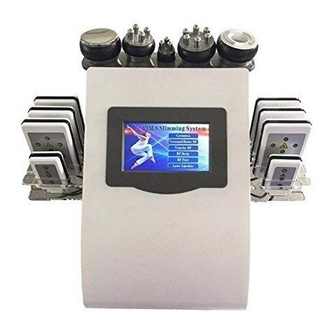 Ultra Cavitador Lipolaser R/f 6 En 1 Spa 40k + 1 Galon Gel