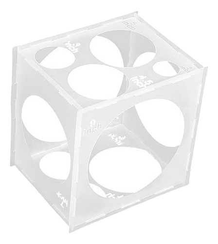 Caja Medidora De Globos, Cubo, Herramienta Duradera Para