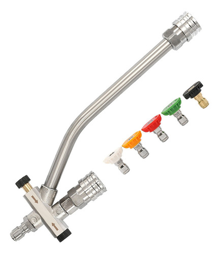 Canhão De Espuma, Acessório De Conector Duplo, Lavadora De A