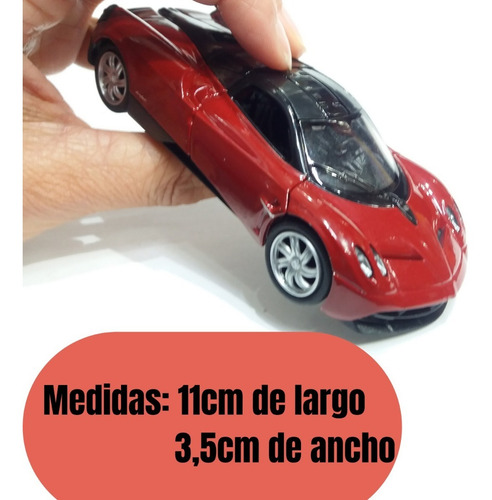 Imagen 7 de 10 de Auto Metal Pagani Huayra 1/34 Welly Abre Puertas La Plata