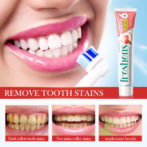 Creme Dental Gengival Branqueador Oral Whites Peachs