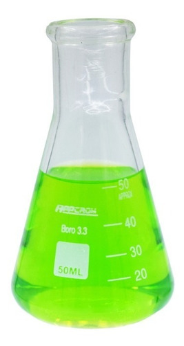 Matraz Erlenmeyer Borosilicato 50ml Graduado. Appcrom