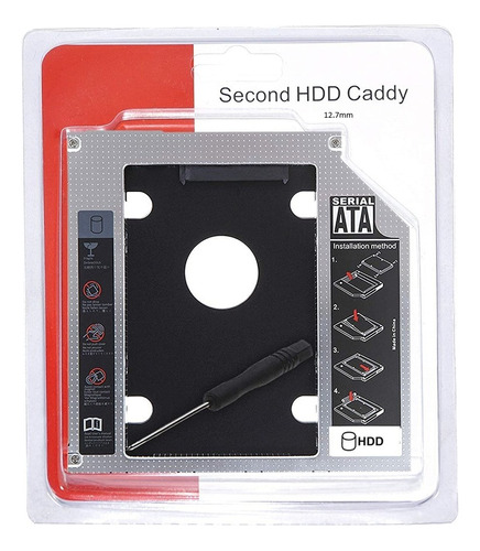 Caddy Hdd 12.7mm Portatil Laptop Disco Duro Ssd Disco Solido