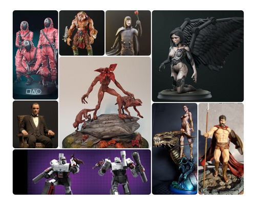 Pack Stl Filmes E Séries - Impressão 3d + Atualizações