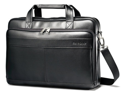 Samsonite Maletín De Piel Maletín Negro 480731041