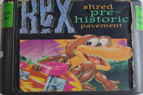 Rex Juego Megadrive Genesis Original (Usado)