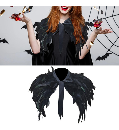 2 Chal De Plumas Cómodo Cuello De Plumas En Capas Para